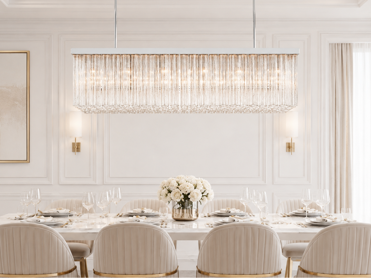 Cirbos Rectangular Chandelier