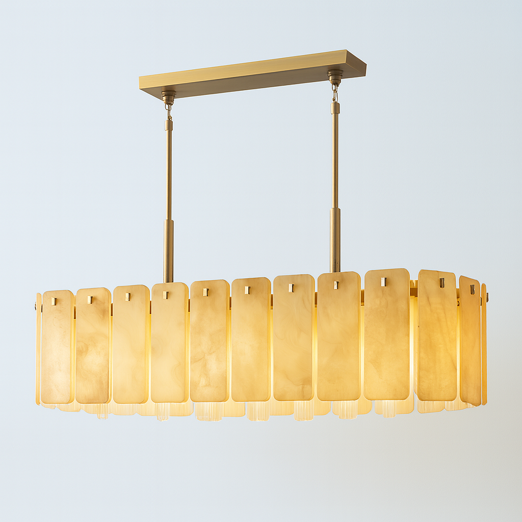 Balamette Onyx Rectangular Chandelier