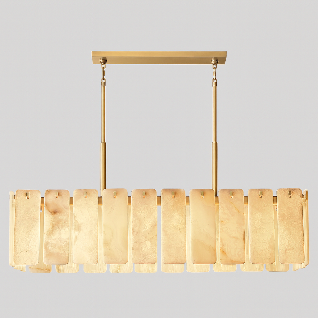 Balamette Onyx Rectangular Chandelier