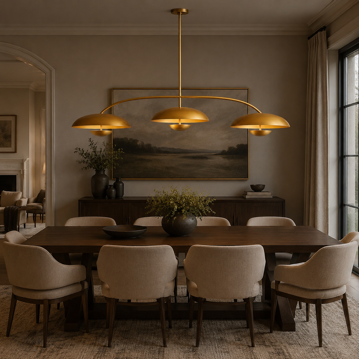 Cosmicara Linear Chandelier
