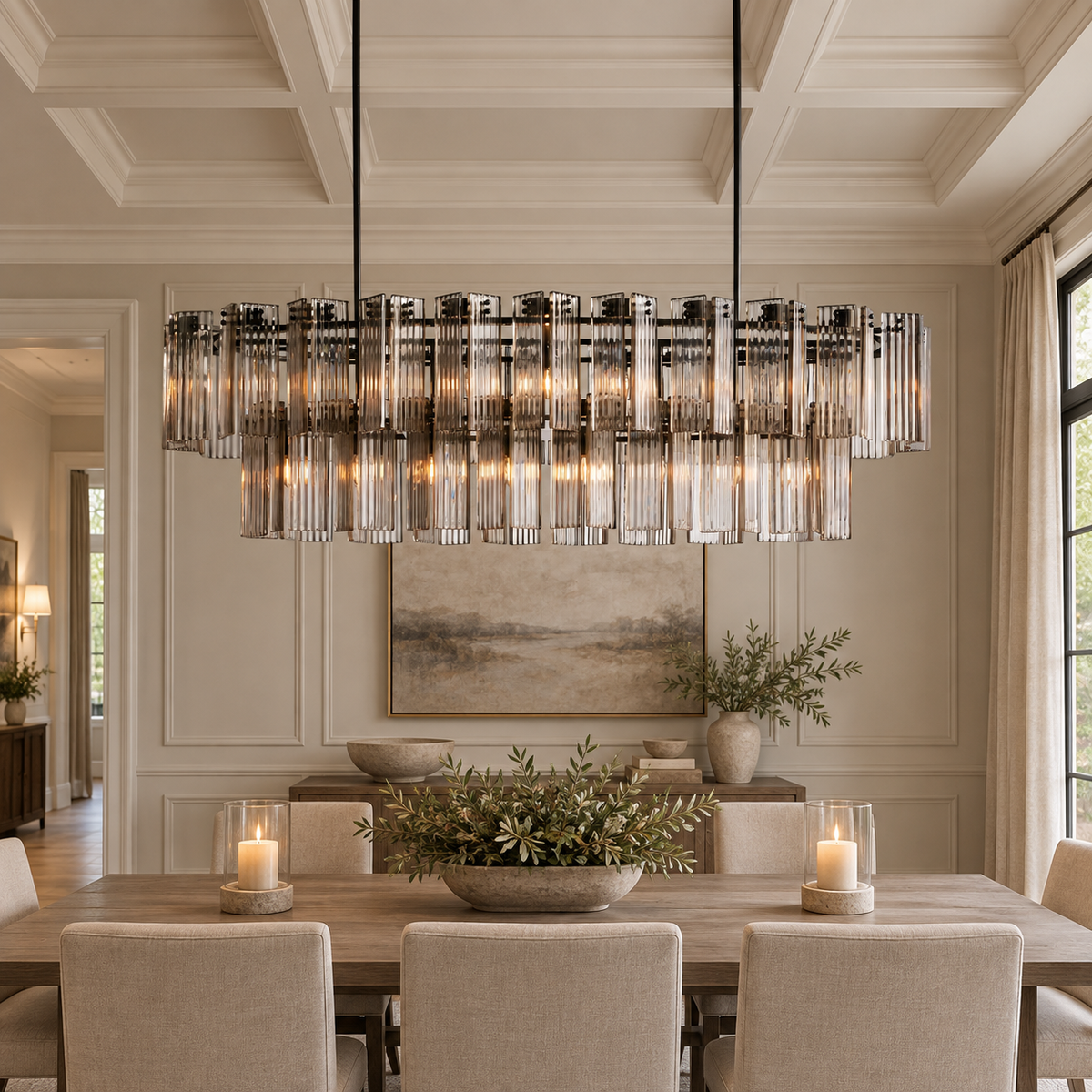 Delsie Oval Chandelier