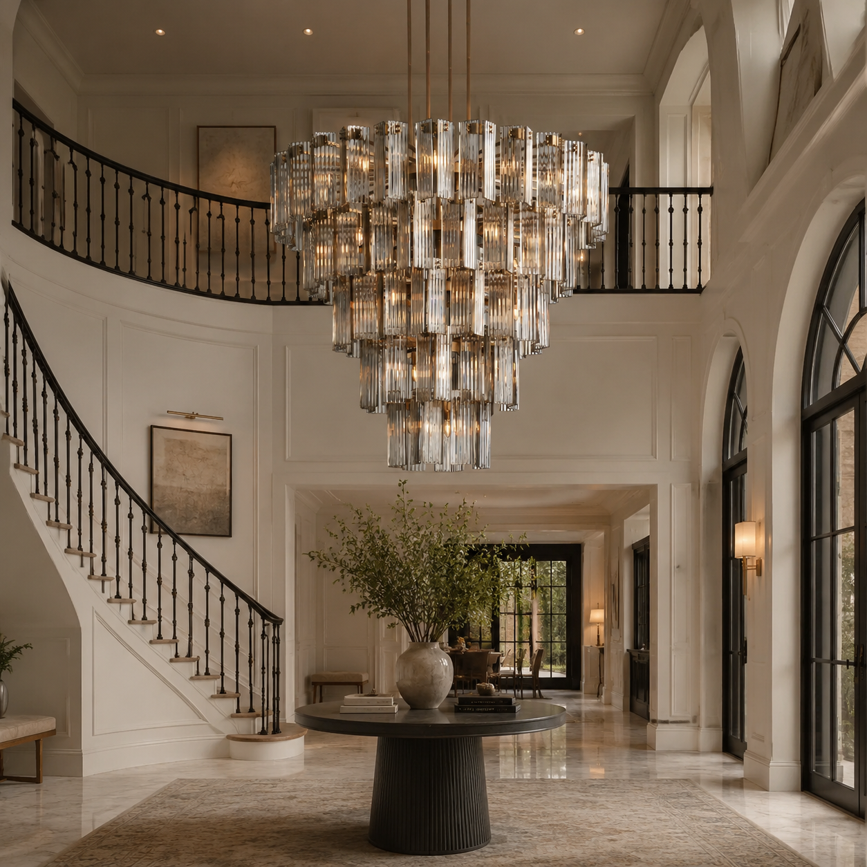 Delsie Round Chandelier