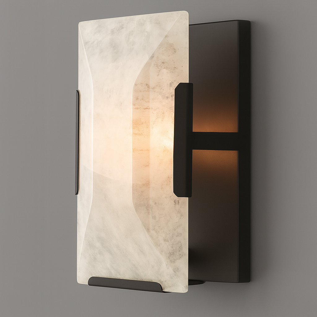 MARLOW CALCITE SCONCE