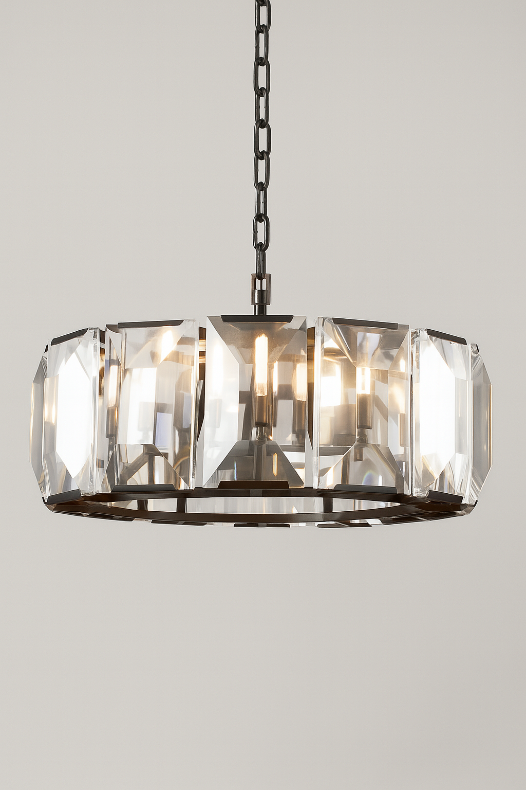 MARLOW CRYSTAL ROUND CHANDELIER 31"