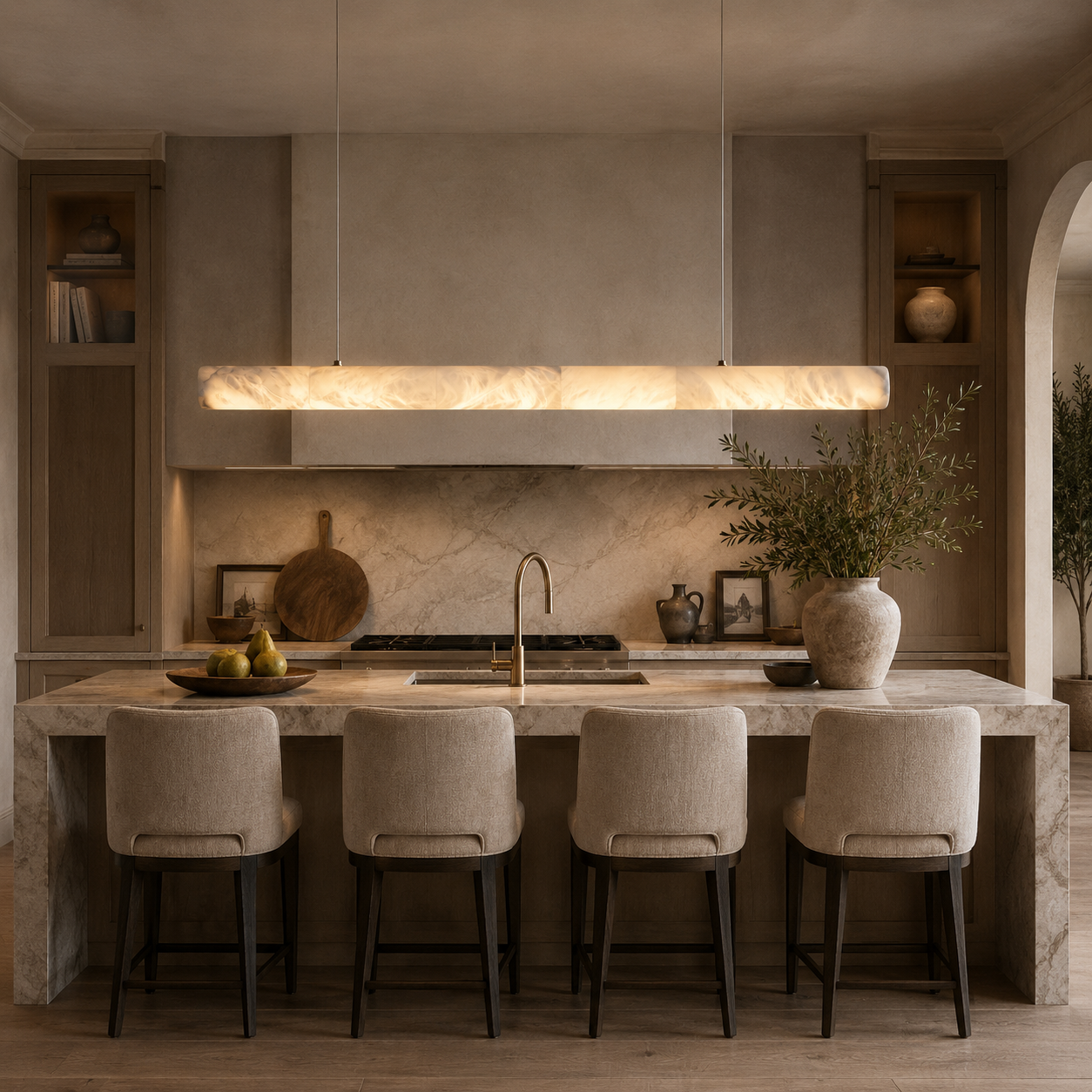 Halima Linear Chandelier