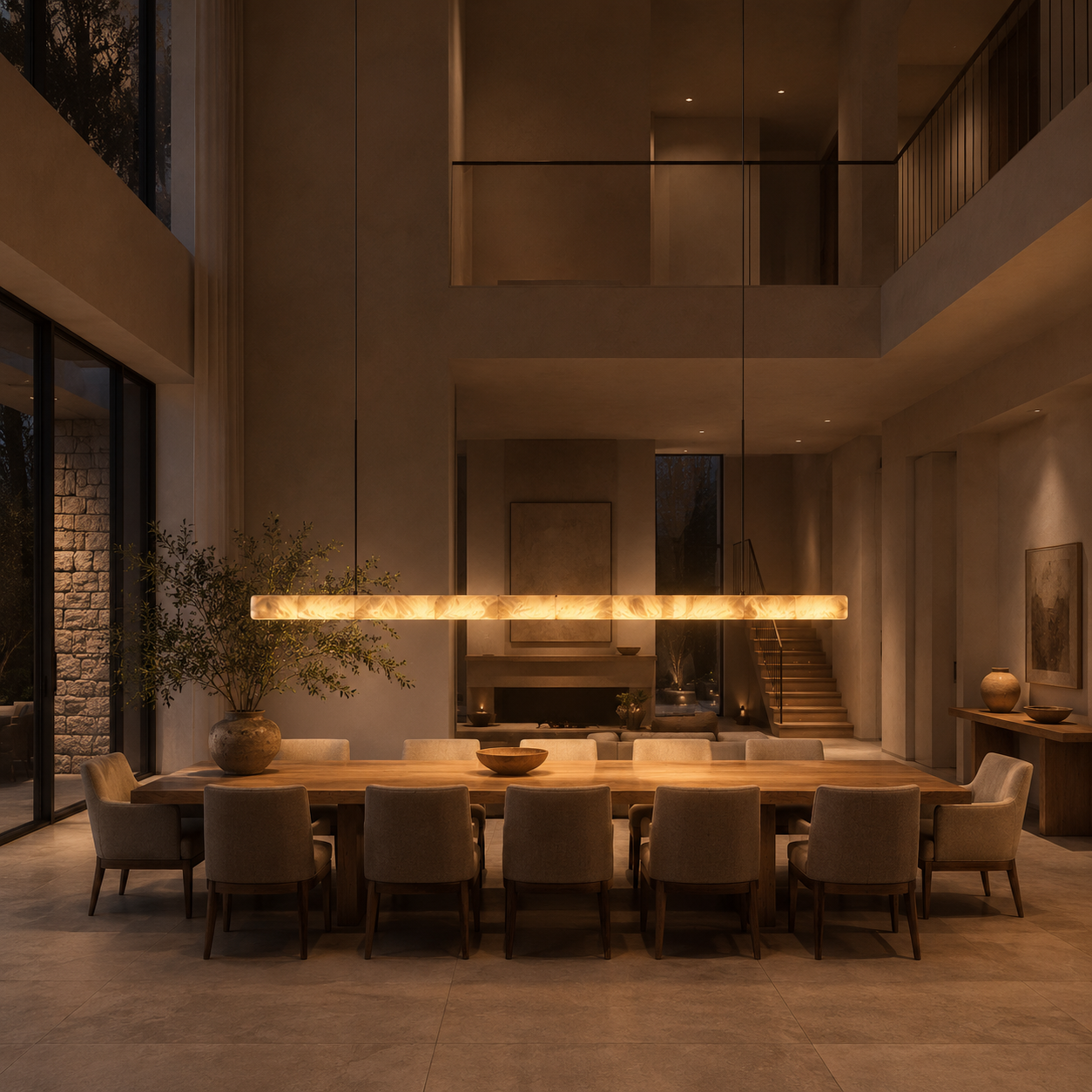 Halima Linear Chandelier