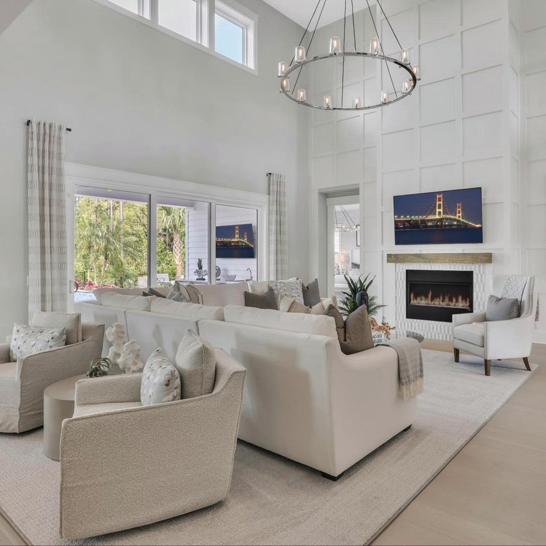 Pauillace Round Chandelier