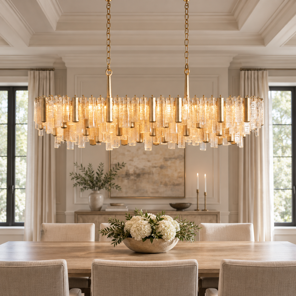 Neve Linear Chandelier For Dining room