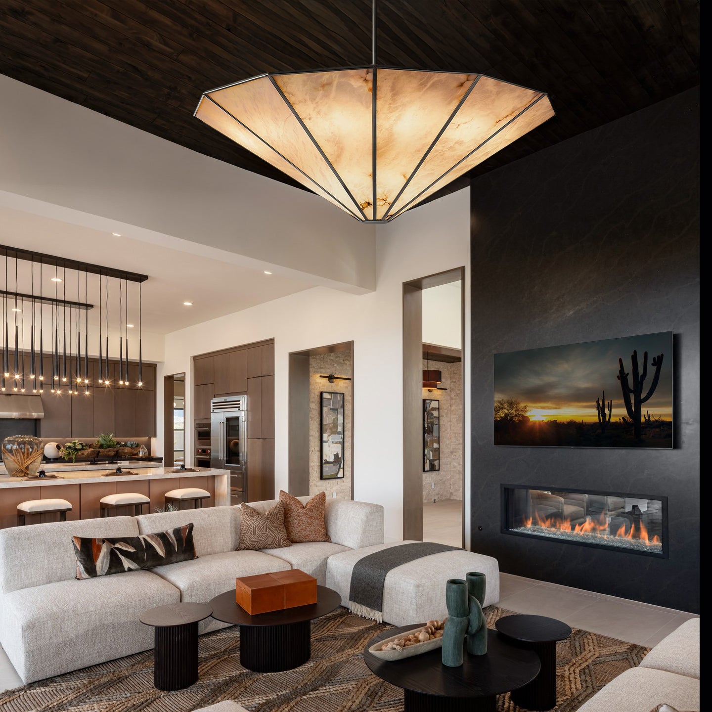 Lucete Round Chandelier