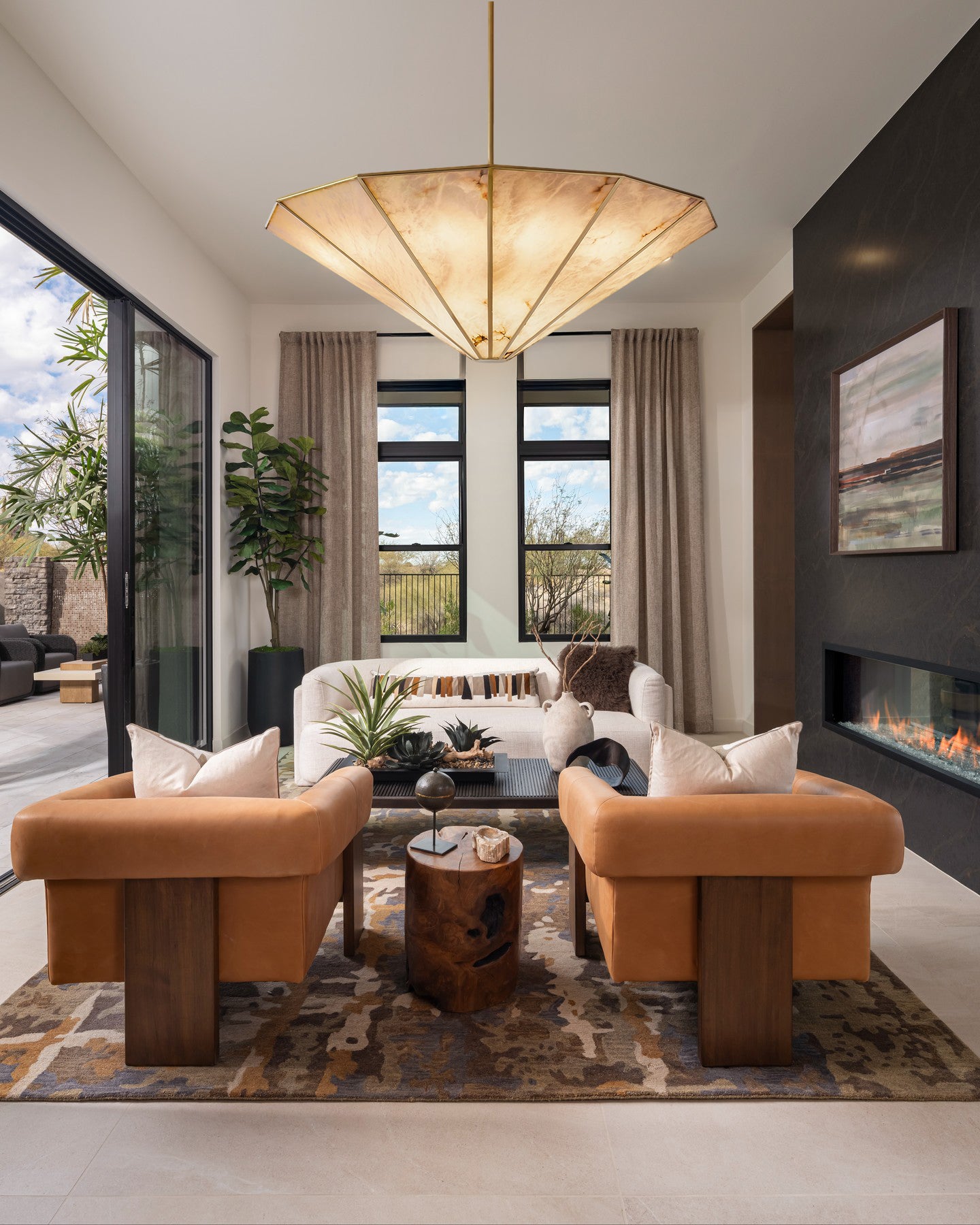 Lucete Round Chandelier