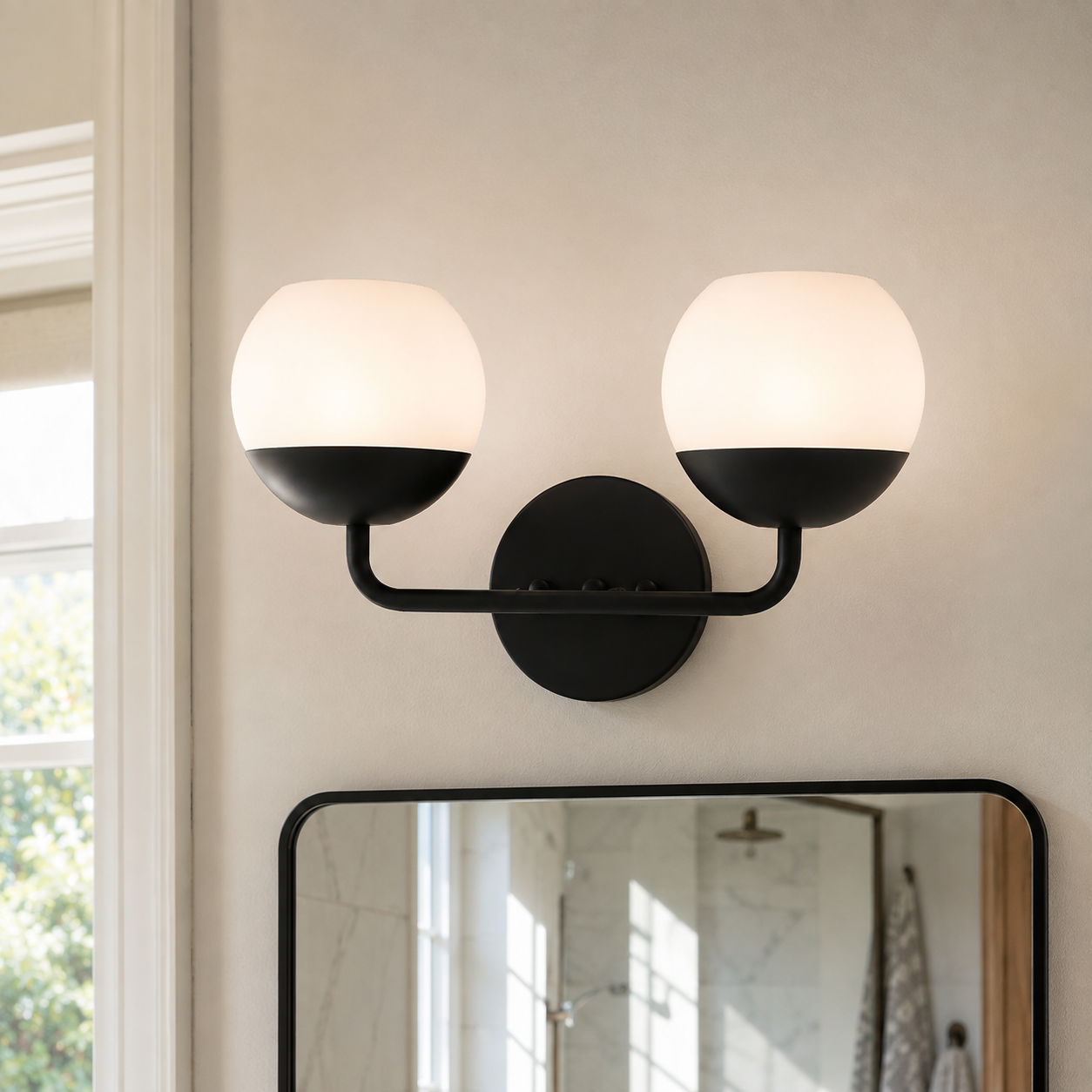 Alof 2-Light Bath Sconce