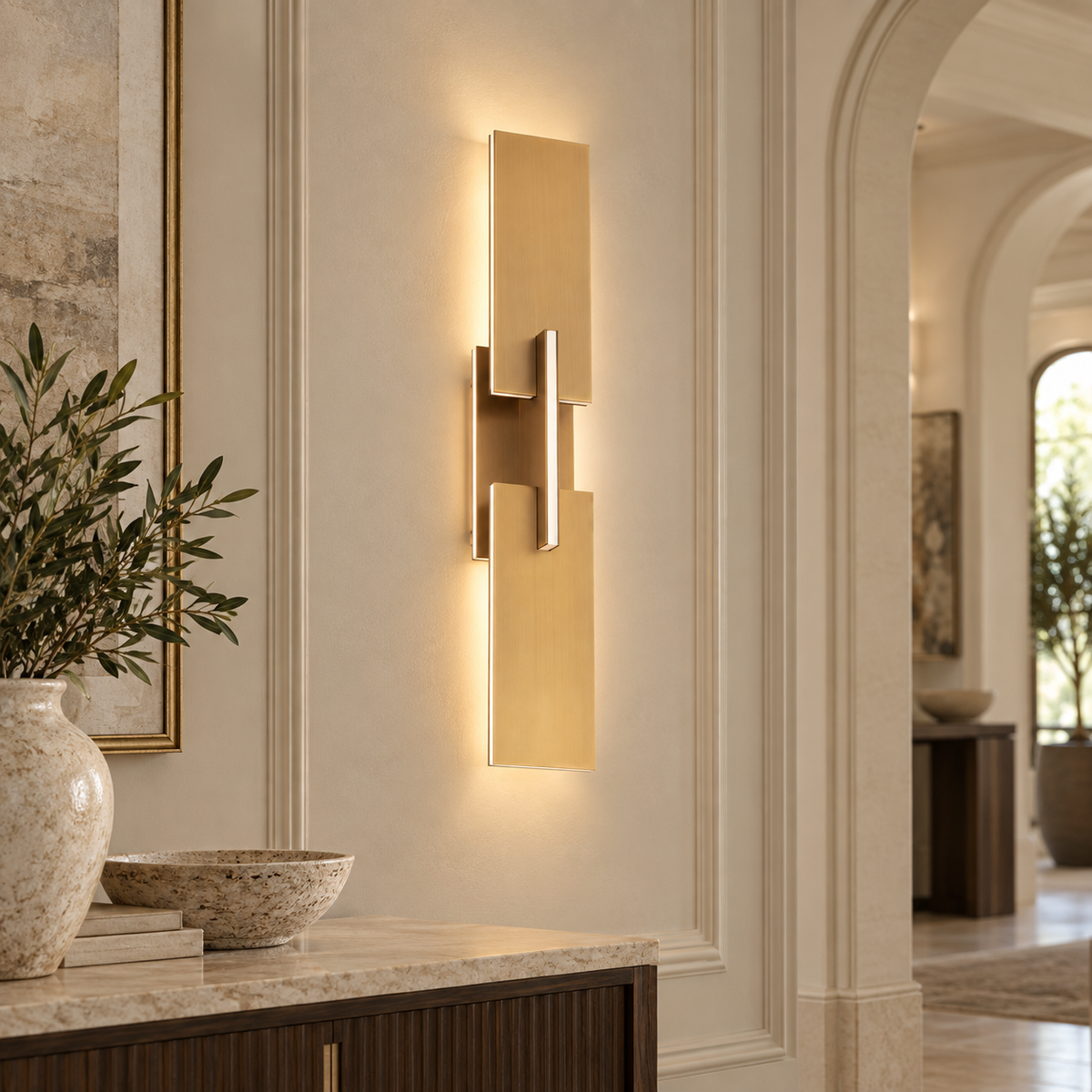 Brass Wall Sconces