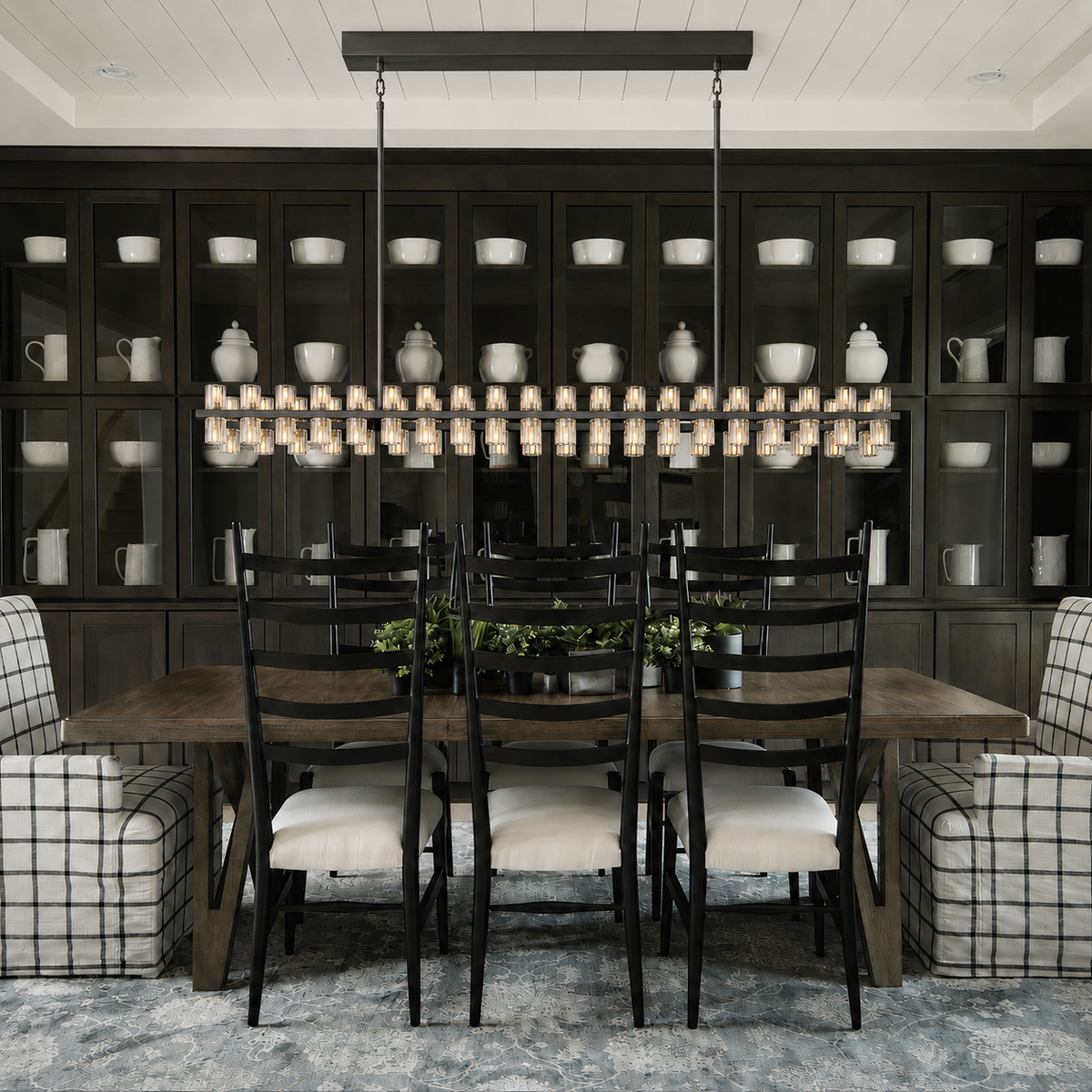 Arcuphoe LED Rectangular Chandelier