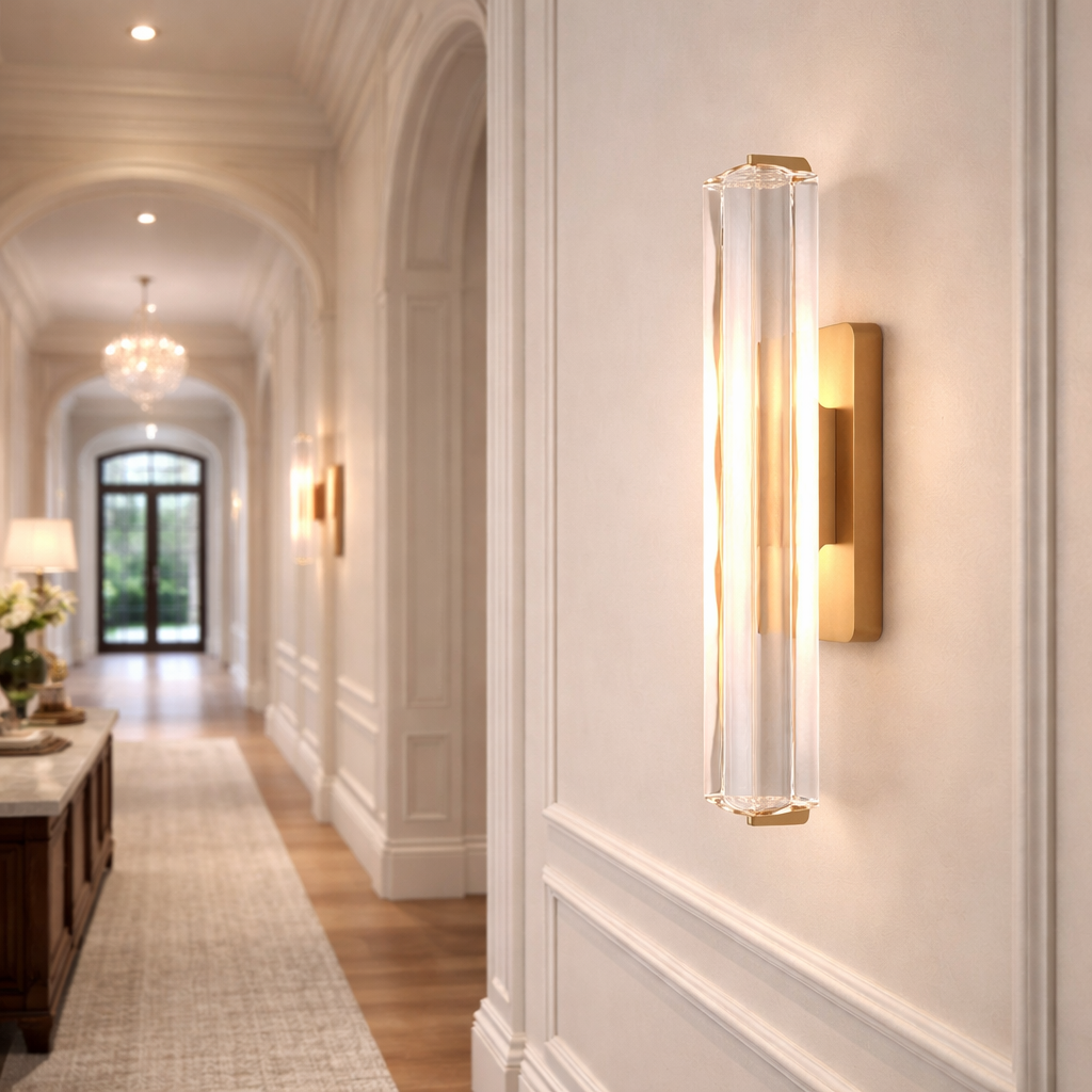 Budubon Crystal Single Sconce