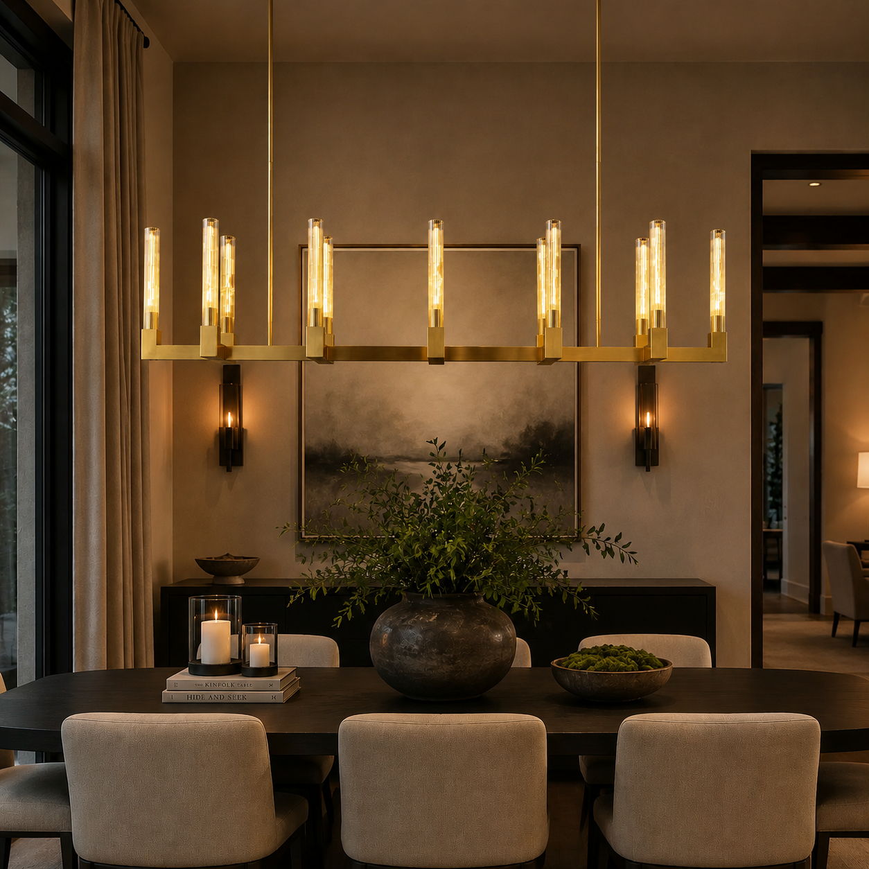 Bannele Linear Chandelier