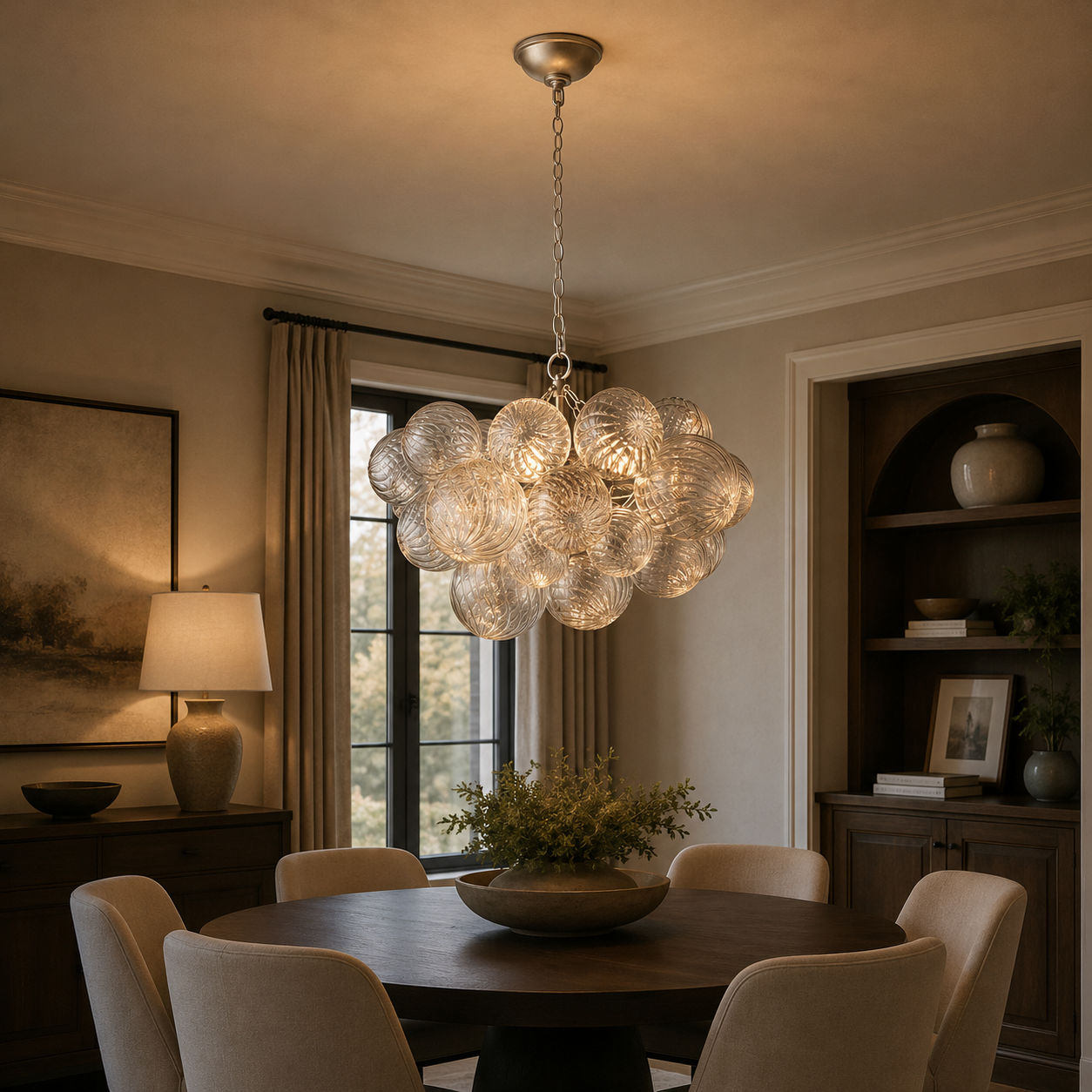 Taroas Round Chandelier