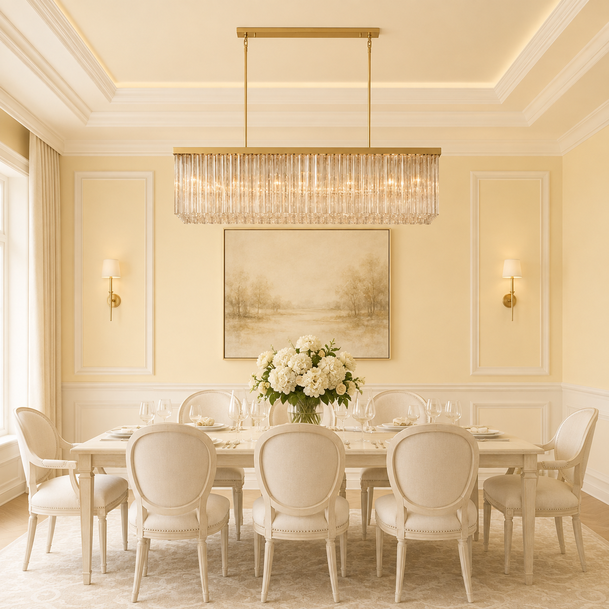 Cirbos Rectangular Chandelier