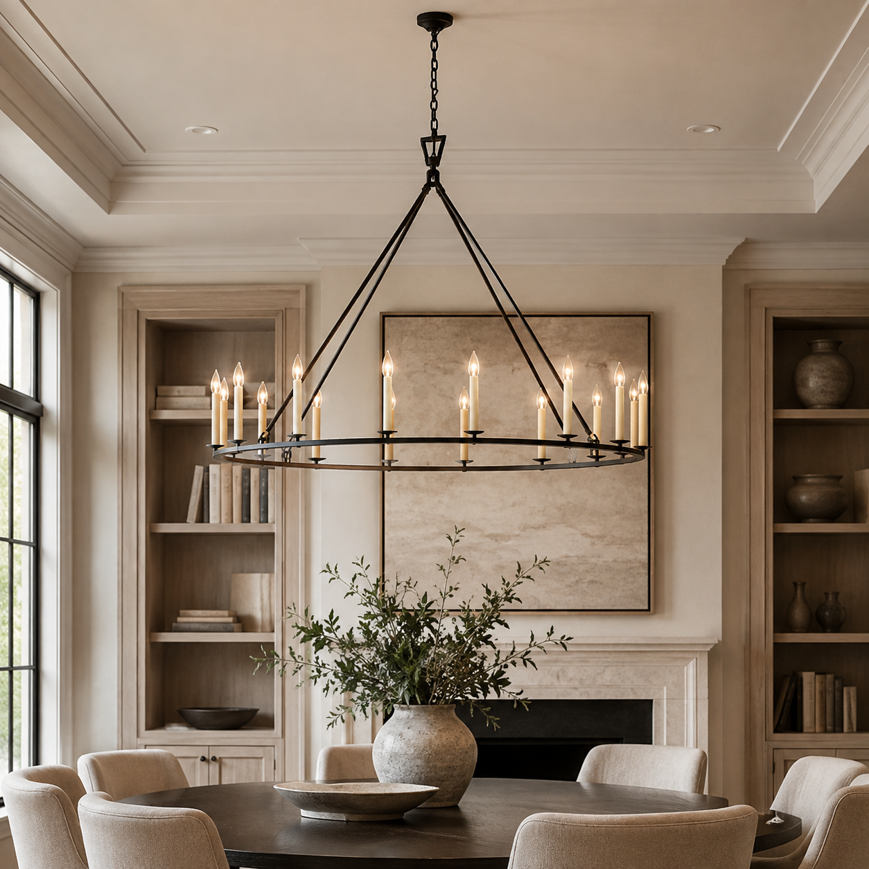 Valera Grande Single Ring Chandelier