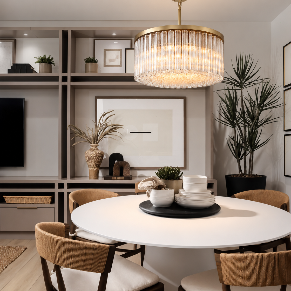 Cirbos Round Chandelier
