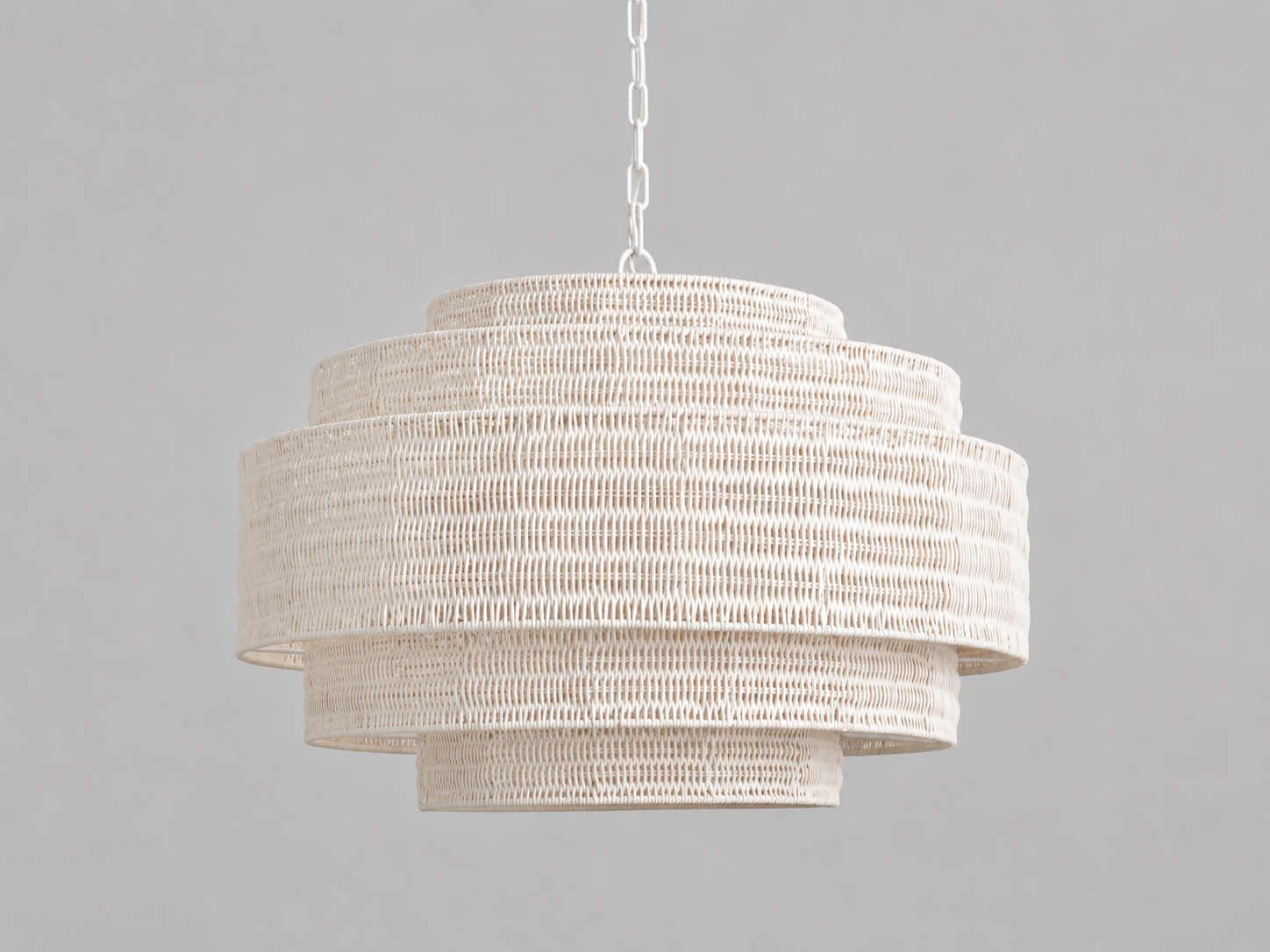 Paloma 28" Chandelier in White