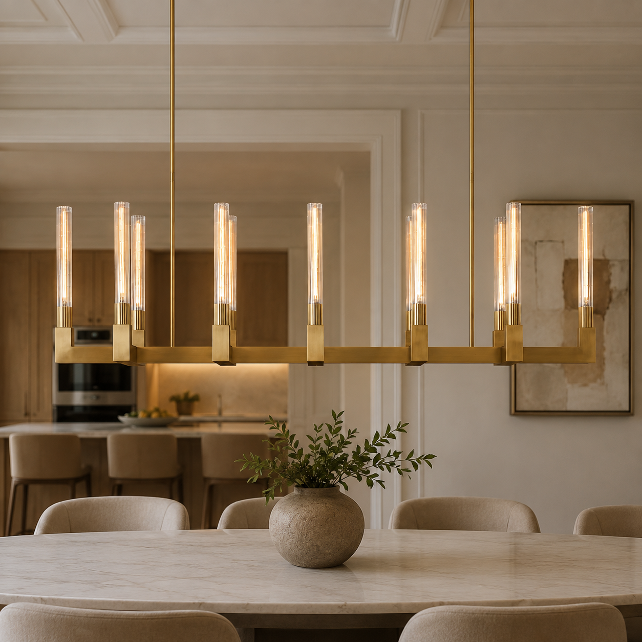 Bannele Linear Chandelier
