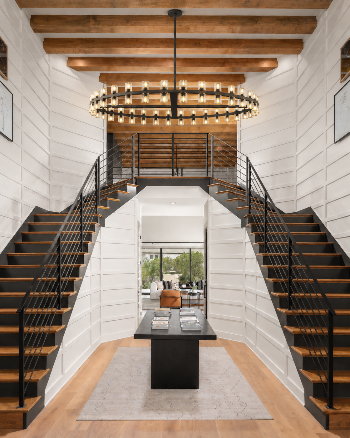 Arcuphoe Led Round Chandelier