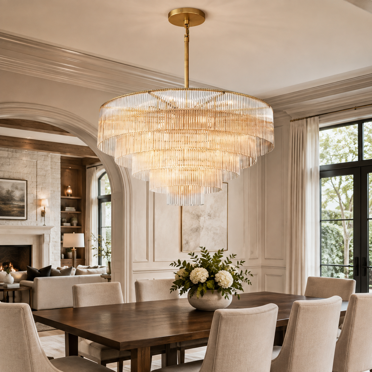 Amyriums Round Chandelier