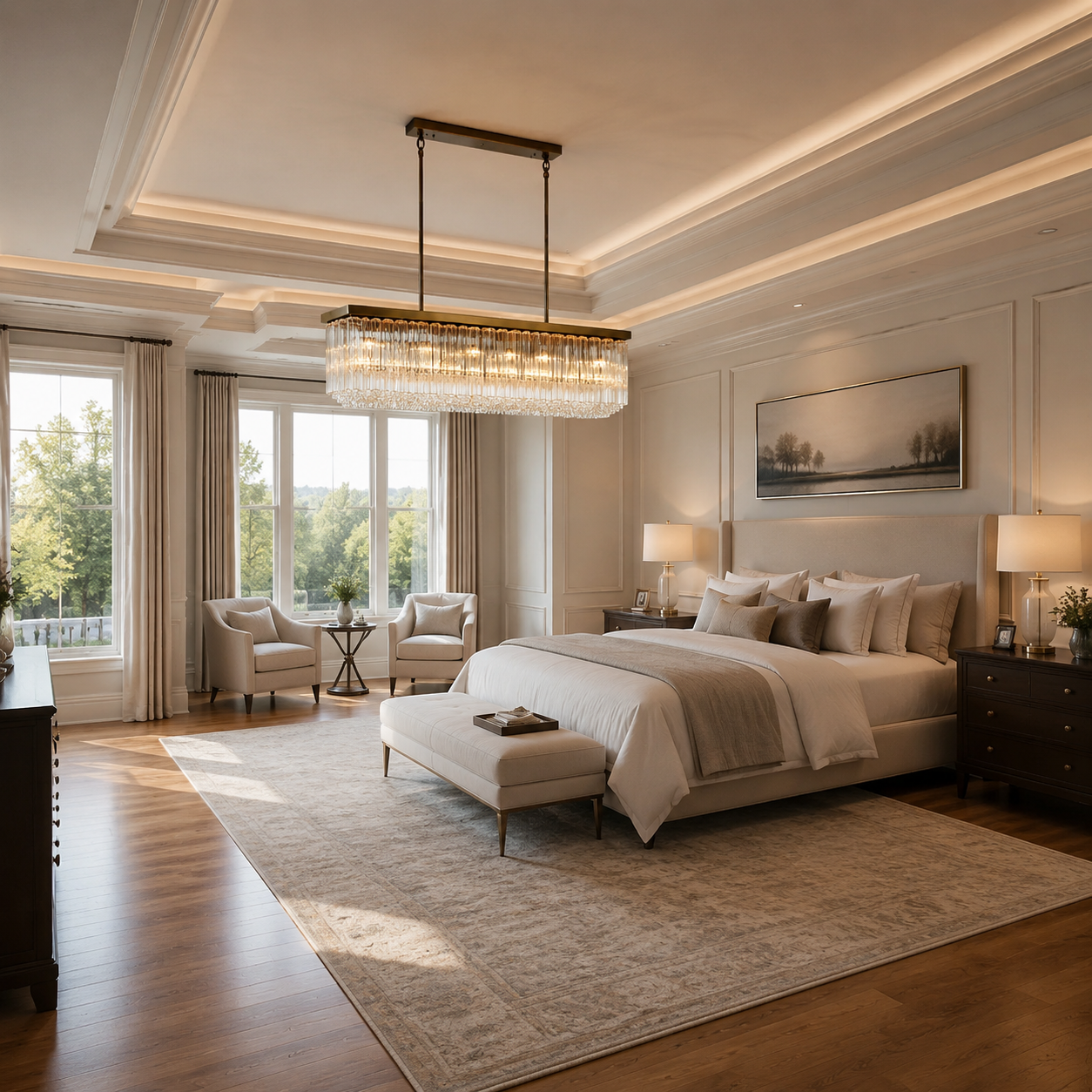 Ciello Rectangular Chandelier