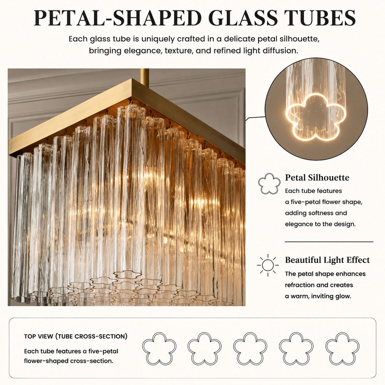 Cirbos Rectangular Chandelier