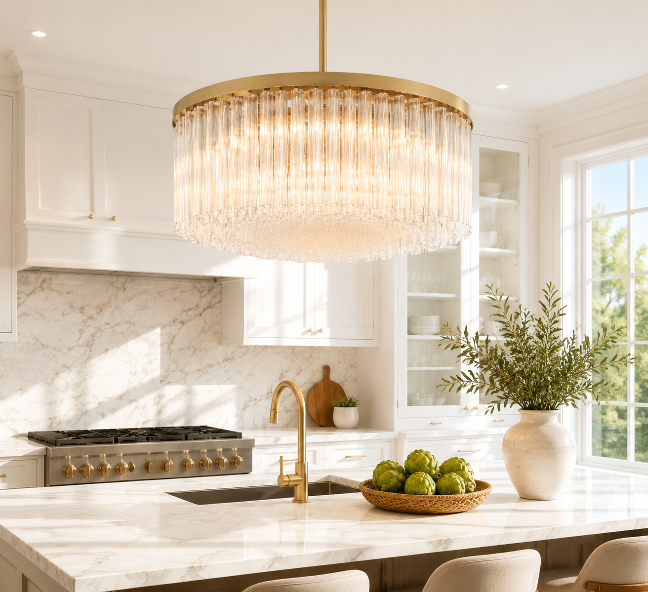 Cirbos Round Chandelier