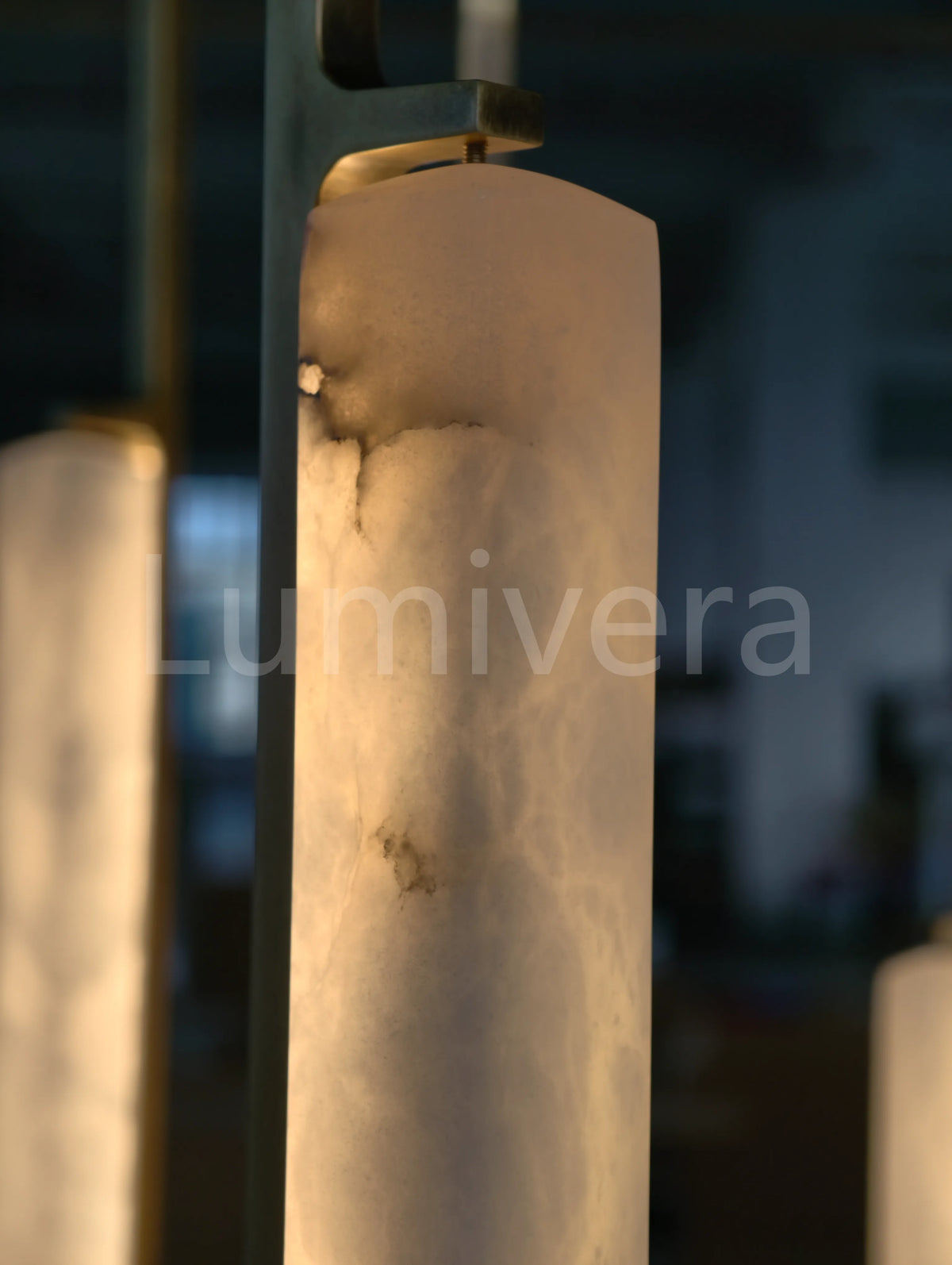 Audocon Alabaster Round Chandelier