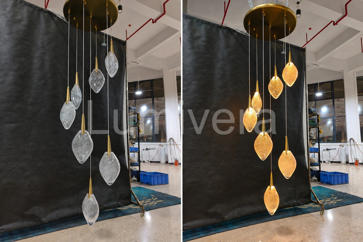 7 Lt LED Round Pendant